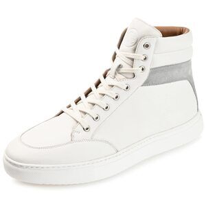 Thomas & Vine Mens Clarkson White 9 M
